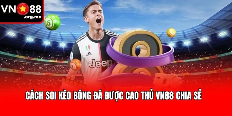Cách soi kèo bóng đá được cao thủ VN88 chia sẻ